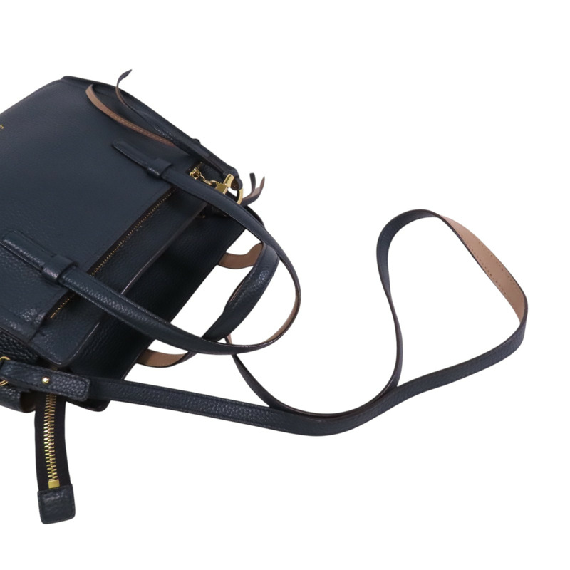 Salvatore Ferragamo 牛皮皮革2Way Shoulder Bag金扣手挽肩背兩用袋-7