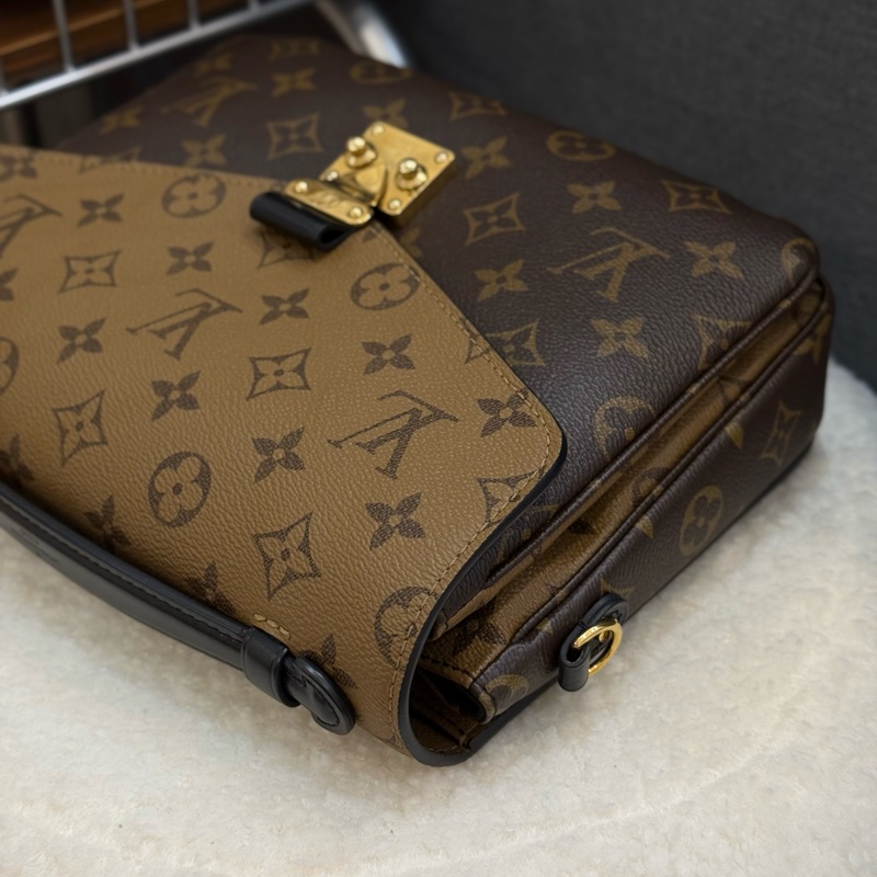 |台灣購證全配🇹🇼|LV Pochette Metis經典拼色郵差包✨最新晶片款-3