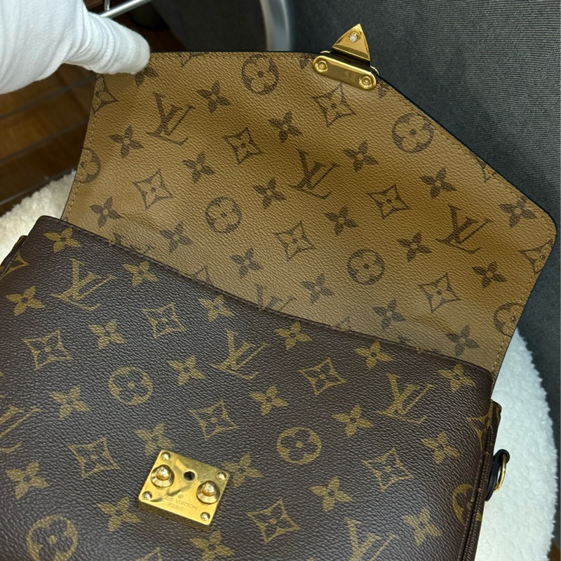 |台灣購證全配🇹🇼|LV Pochette Metis經典拼色郵差包✨最新晶片款-13