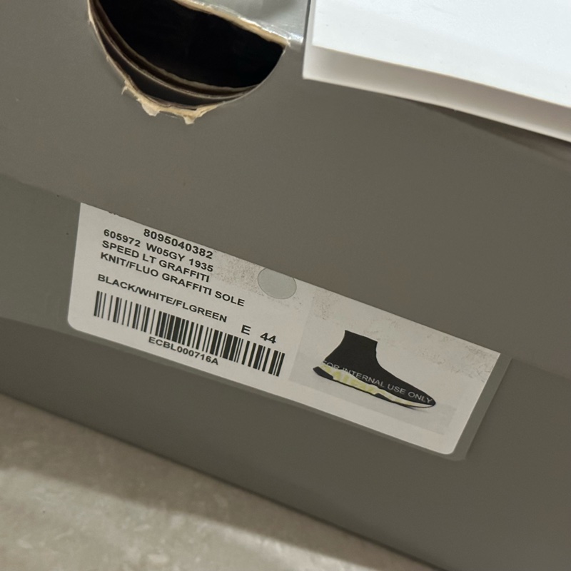 44碼全配 25年台灣購入❤️ balenciaga #襪套鞋 #運動鞋 #襪套靴 #布鞋-1