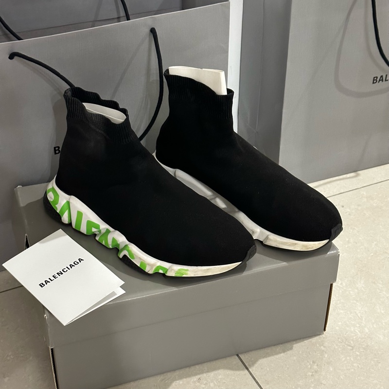 44碼全配 25年台灣購入❤️ balenciaga #襪套鞋 #運動鞋 #襪套靴 #布鞋-3