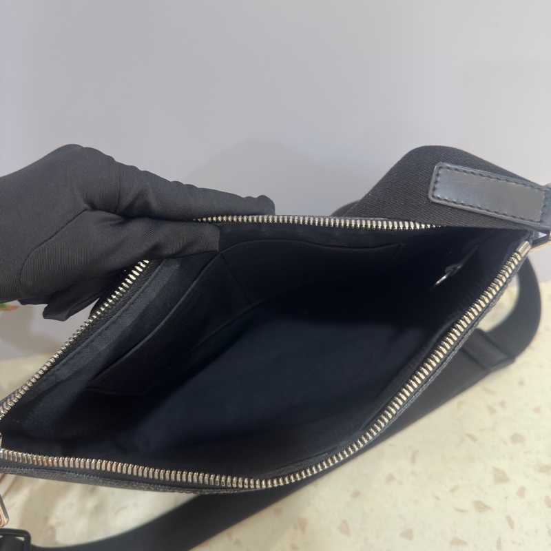 LV路易威登 黑色棋盤格郵差包 尺寸約29*26*7-4