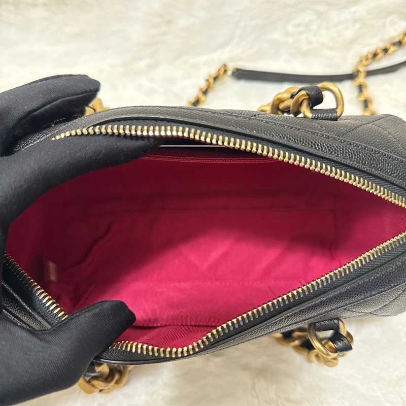 CHANEL香奈兒高級手工坊保齡球包-5