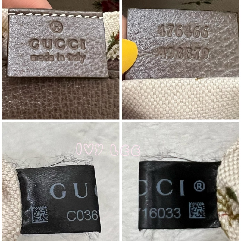 GUCCI 476467 綠紅綠織帶 經典老花虎頭相機包 斜背包  正品 二手精品-18
