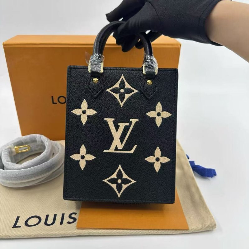LV 琴譜mini petit sac plat 手提包斜背包14*17*5cm 配件塵袋盒子-1
