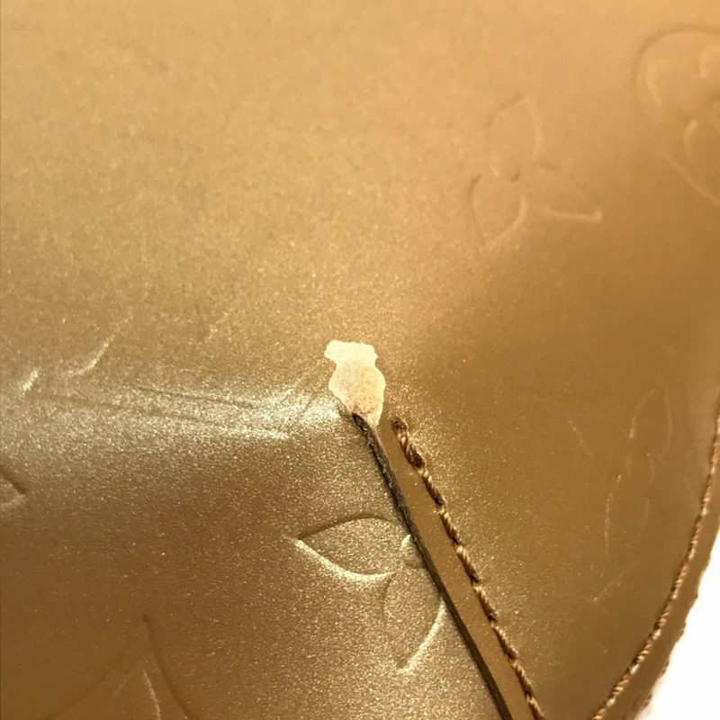 LOUIS VUITTON M55147 Monogram Matte Fowler 皮革肩包,女士,琥珀金-5