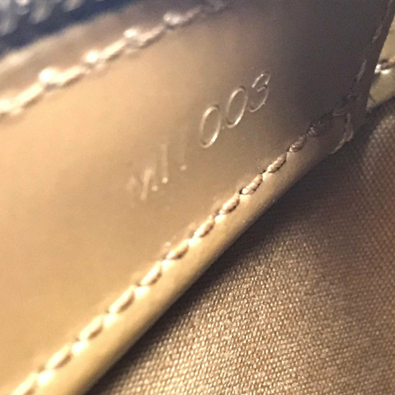 LOUIS VUITTON M55147 Monogram Matte Fowler 皮革肩包,女士,琥珀金-11