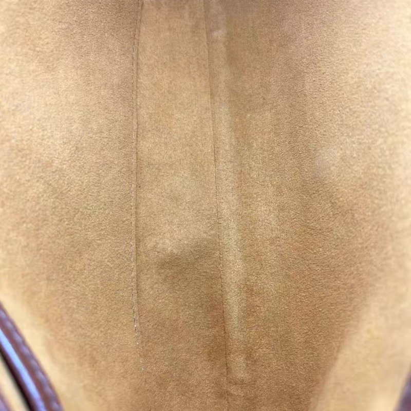 LV 老花橫版中古王菲包 99年 98新 25*18*5 配件塵袋-2