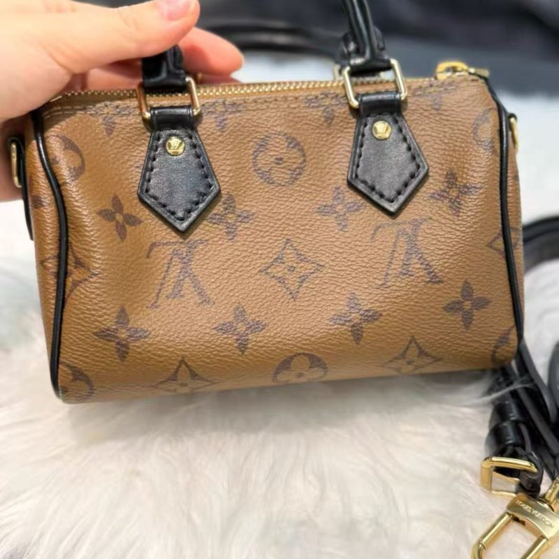 💎Lv speedy nano Sun Yitian聯名款 反轉色委屈小狗超可愛-6