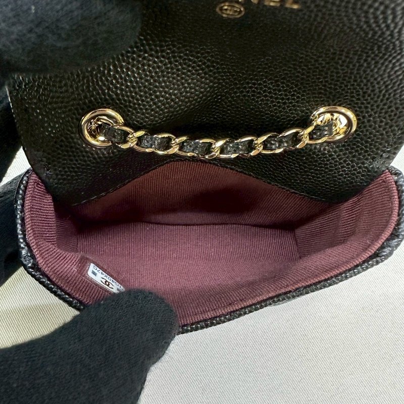 CHANEL 全新菱格迷你鏈條包-3