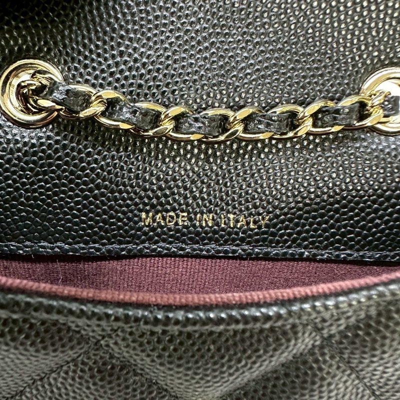 CHANEL 全新菱格迷你鏈條包-7