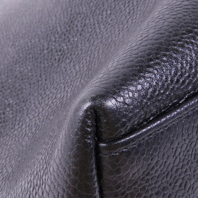 CHANEL 牛皮皮革Shoulder Tote金扣肩背袋/手挽袋-8