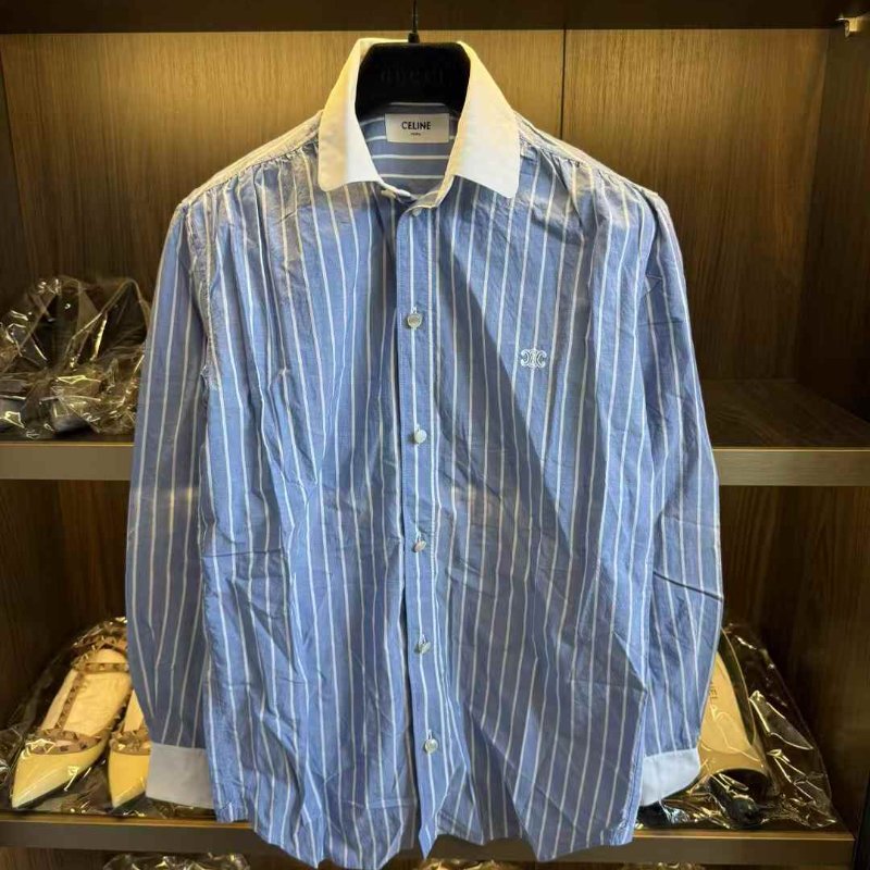 Celine 襯衫34號 胸圍約92 非常新-0