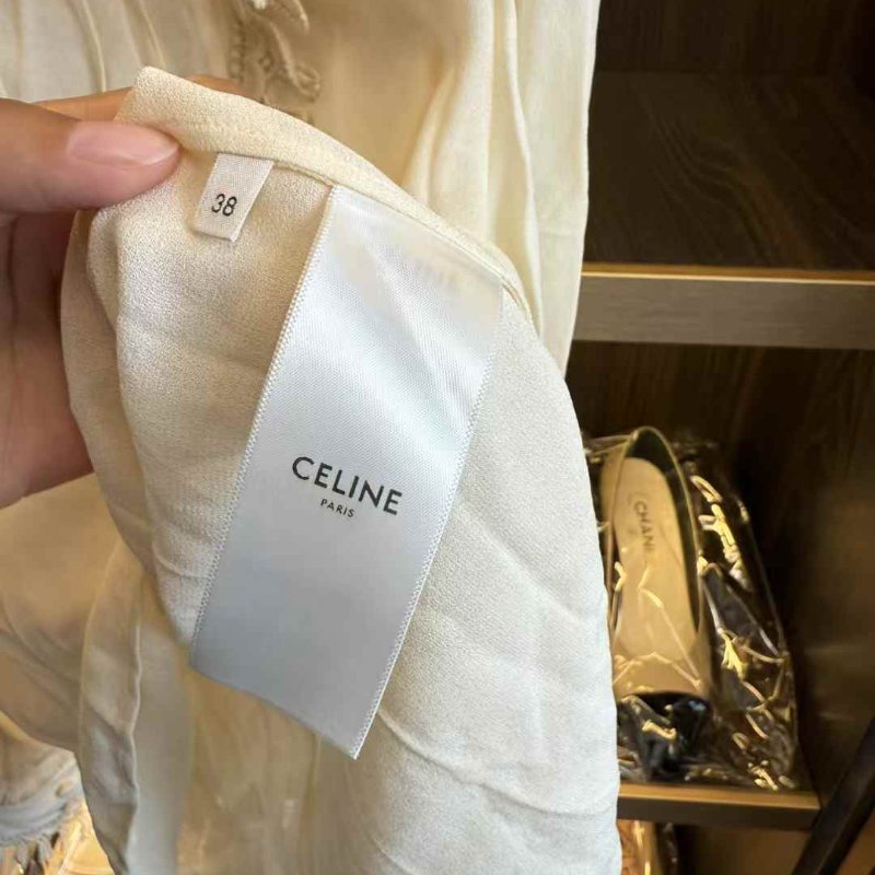 Celine 襯衫 38號 全新閒置-6