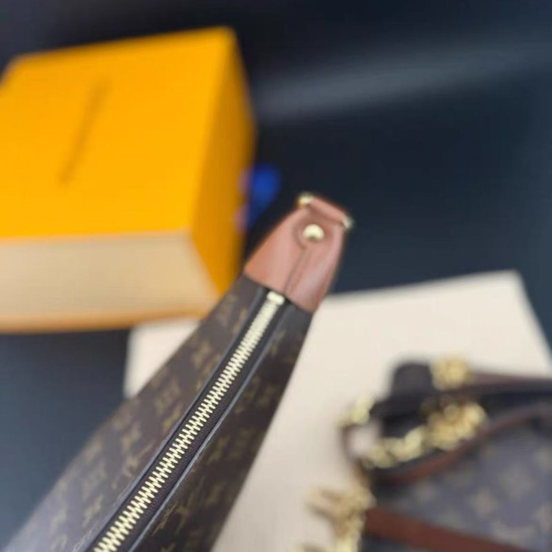 LV 芯片款大月亮碗豆包 全新 配件塵袋盒子-1