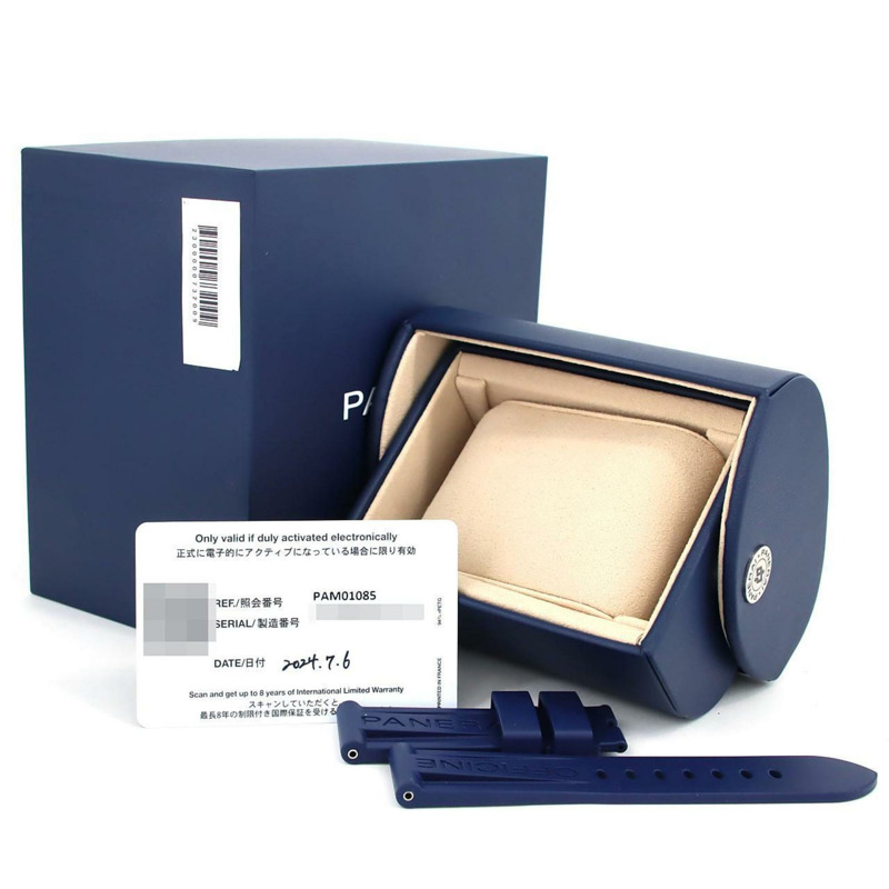 沛納海 Luminor Blu Mare PAM01085 不鏽鋼腕錶，手動上鍊-7