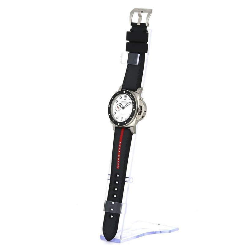 沛納海 Submersible Luna Rossa PAM01579 不鏽鋼自動腕錶-1