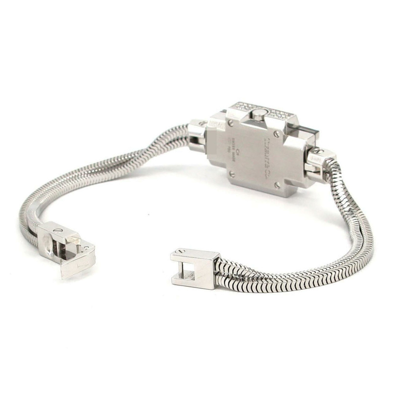 蒂芬妮雞尾酒腕錶，白金款 Baguette D，18675293，石英腕錶-6