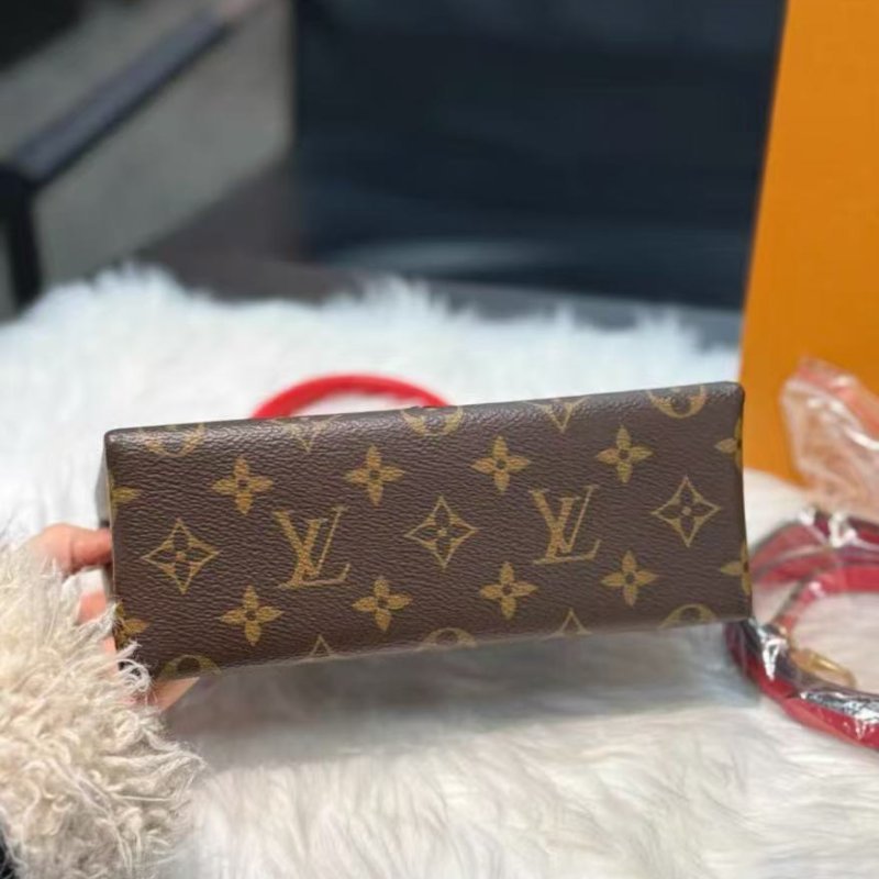 Lv Lock bb 紅色鎖頭 全新 配件盒子塵袋購證-4