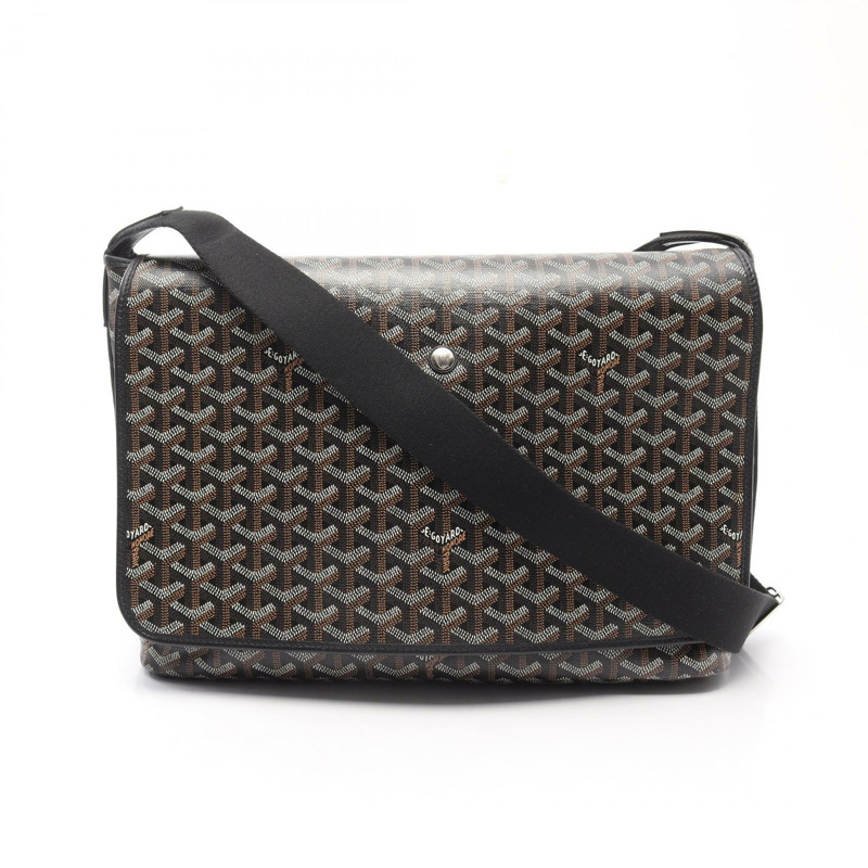 GOYARD Capecian MM 斜背包 CAPETIMMLTY 帆布 黑色 多色-0