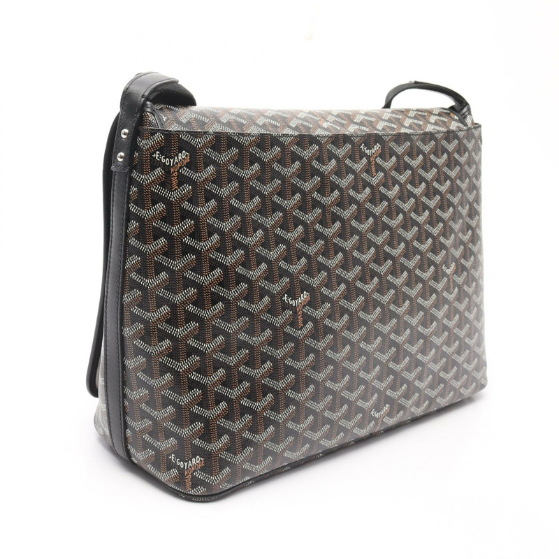 GOYARD Capecian MM 斜背包 CAPETIMMLTY 帆布 黑色 多色-1