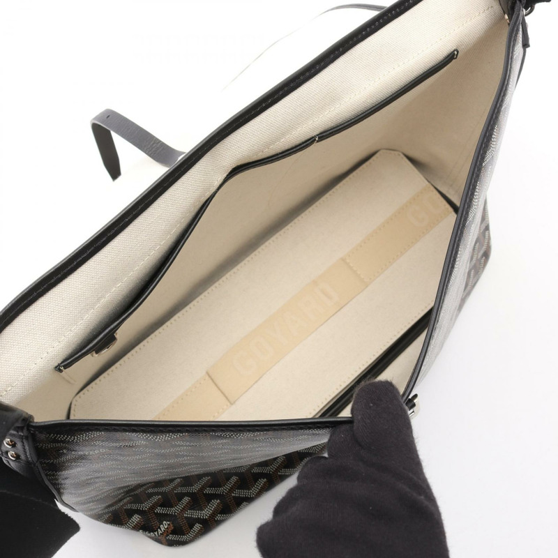 GOYARD Capecian MM 斜背包 CAPETIMMLTY 帆布 黑色 多色-2