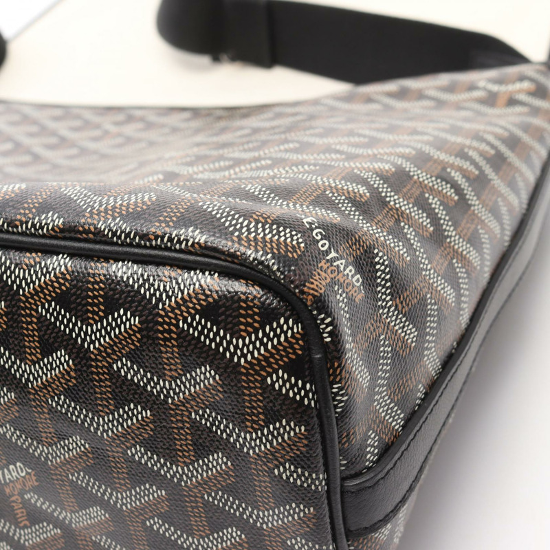 GOYARD Capecian MM 斜背包 CAPETIMMLTY 帆布 黑色 多色-6