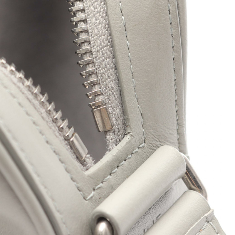 CELINE 中斜背包 單肩包 194503DOT.10PG 皮革 灰色 二手 女款-4