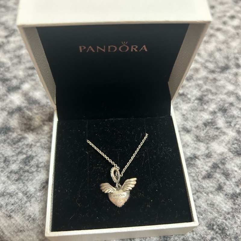 PANDORA密鑲心型天使之翼-6