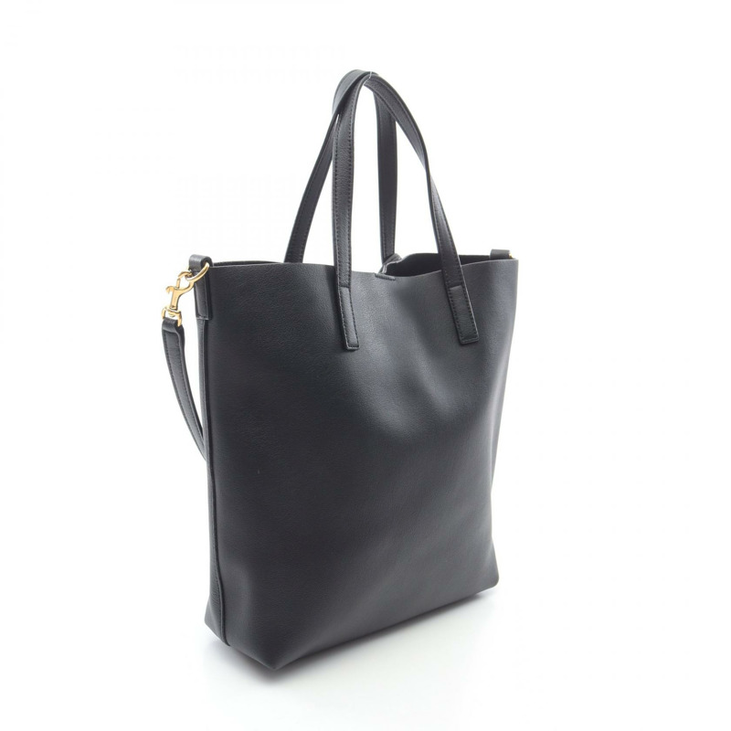 SAINT LAURENT PARIS SHOPPING TOY 手提包 GUE600307-0122 皮革 黑色 二手 女士-1