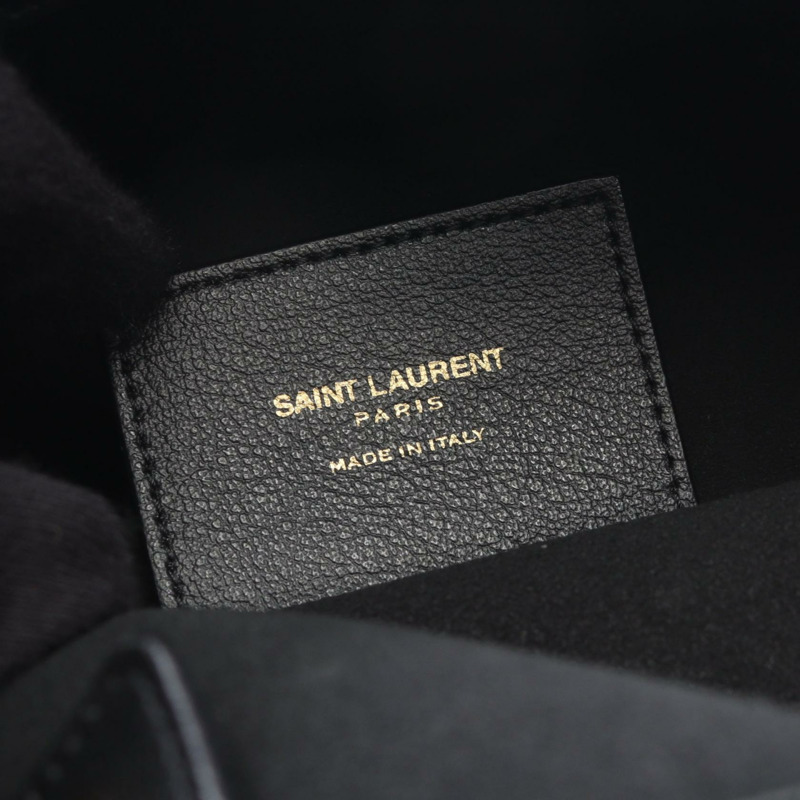 SAINT LAURENT PARIS SHOPPING TOY 手提包 GUE600307-0122 皮革 黑色 二手 女士-3
