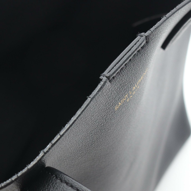 SAINT LAURENT PARIS SHOPPING TOY 手提包 GUE600307-0122 皮革 黑色 二手 女士-9