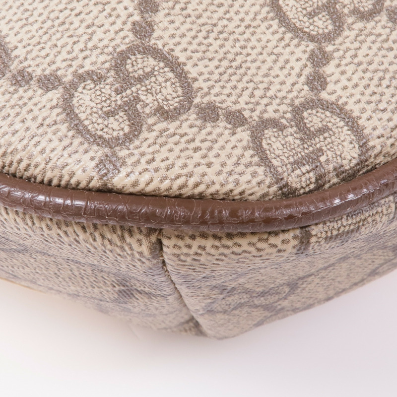 GUCCI 塗層帆布Waist Bag金扣腰包-8
