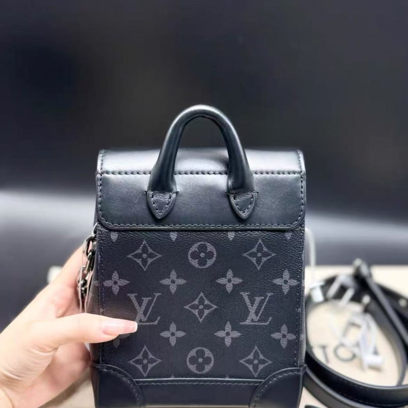 Lv Steamer nano mini 黑花，男女同款 全新 配件塵袋盒子購證-7