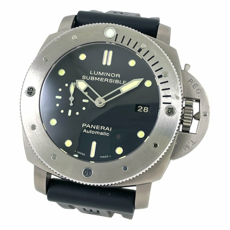 沛納海 Submersible PAM00305 男士 1950 3 日動力儲存自動鈦金屬腕錶,S 系列-1