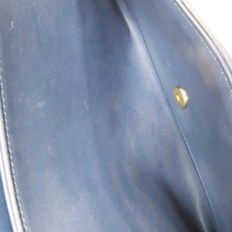 藍色 羊皮 Jambo 鍊帶 肩背包 金扣 (no card) A58600-5