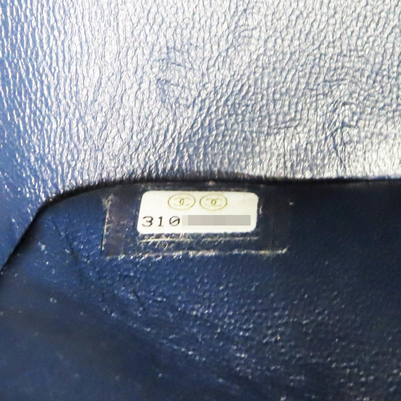 藍色 羊皮 Jambo 鍊帶 肩背包 金扣 (no card) A58600-7