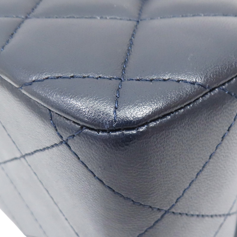 藍色 羊皮 Jambo 鍊帶 肩背包 金扣 (no card) A58600-12