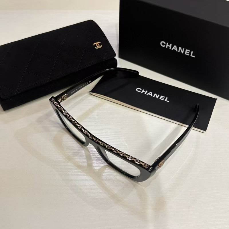 Chanel 新款平光眼鏡 全新全配-4