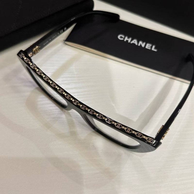 Chanel 新款平光眼鏡 全新全配-5