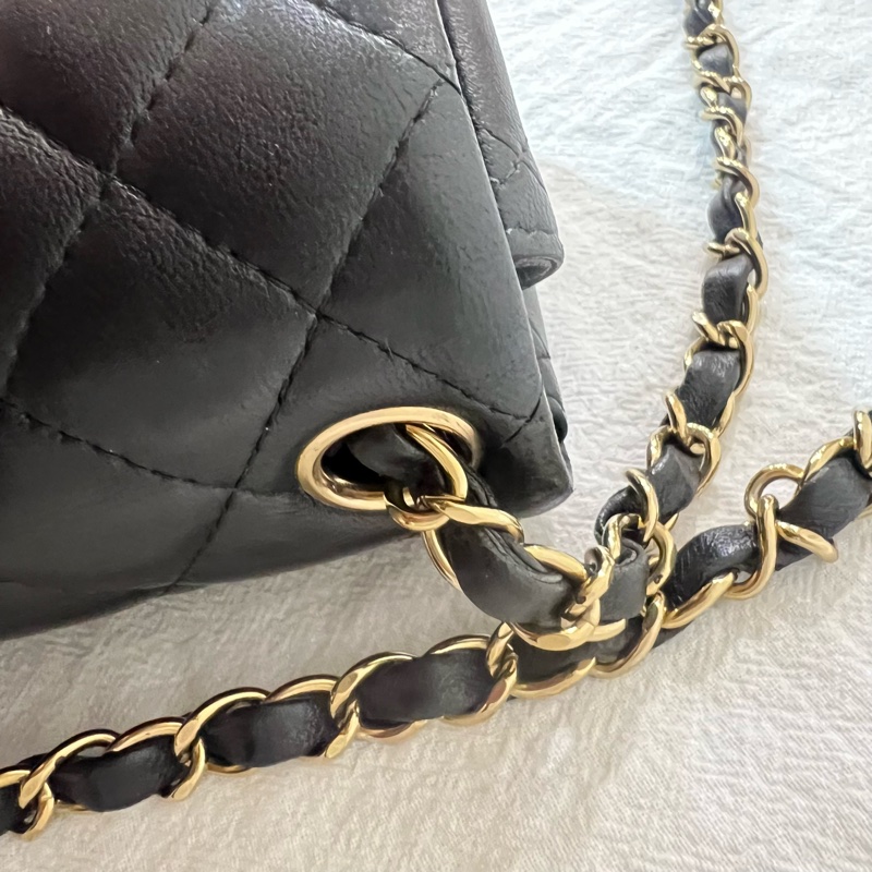 ෆ Chanel coco方胖 芯片款❤️-12