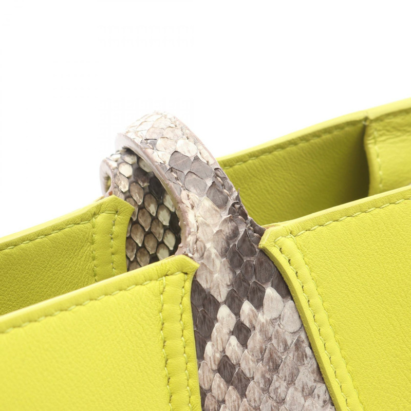 Dior Addict 手提包 M0832PVCV 皮革 稀有皮革 綠色 米色 二手 女士-6