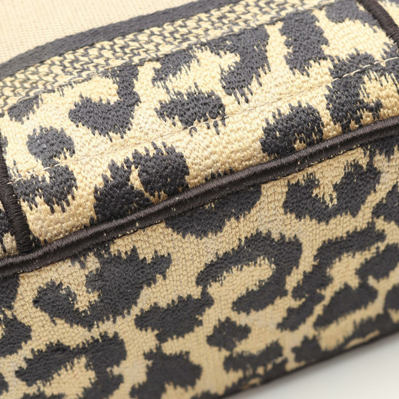 克里斯汀迪奧 DIORTRAVEL 小號化妝包 2 用單肩包 帆布 米色 二手-5