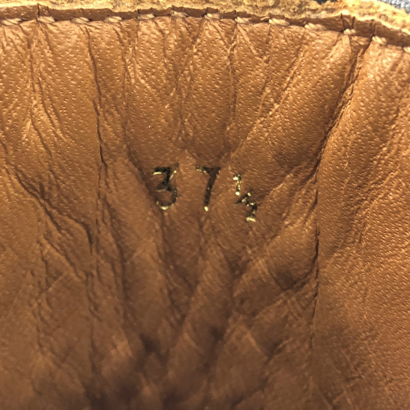 CELINE 女靴平底皮革黑色二手 #37 1/2-4