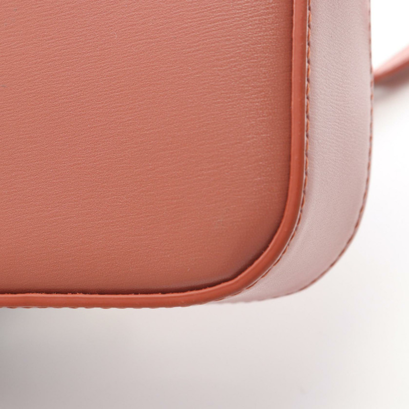 CELINE Mini-Claude Triomphe 斜背包 皮革 棕色 二手 女款 GHW-5