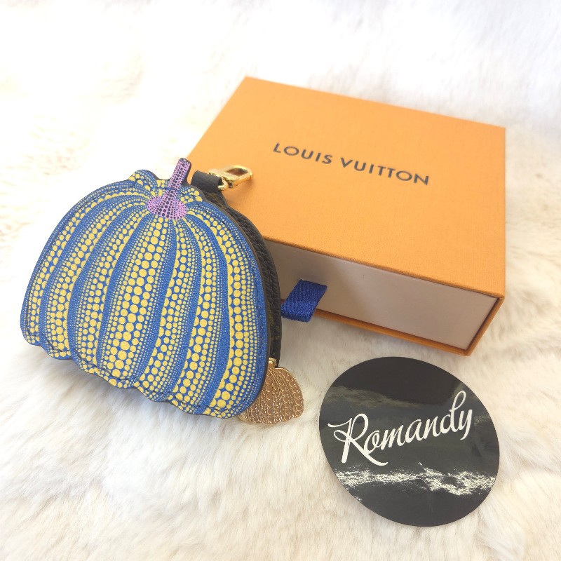 Louis Vuitton & YK 草間彌生聯名 南瓜零錢包-0