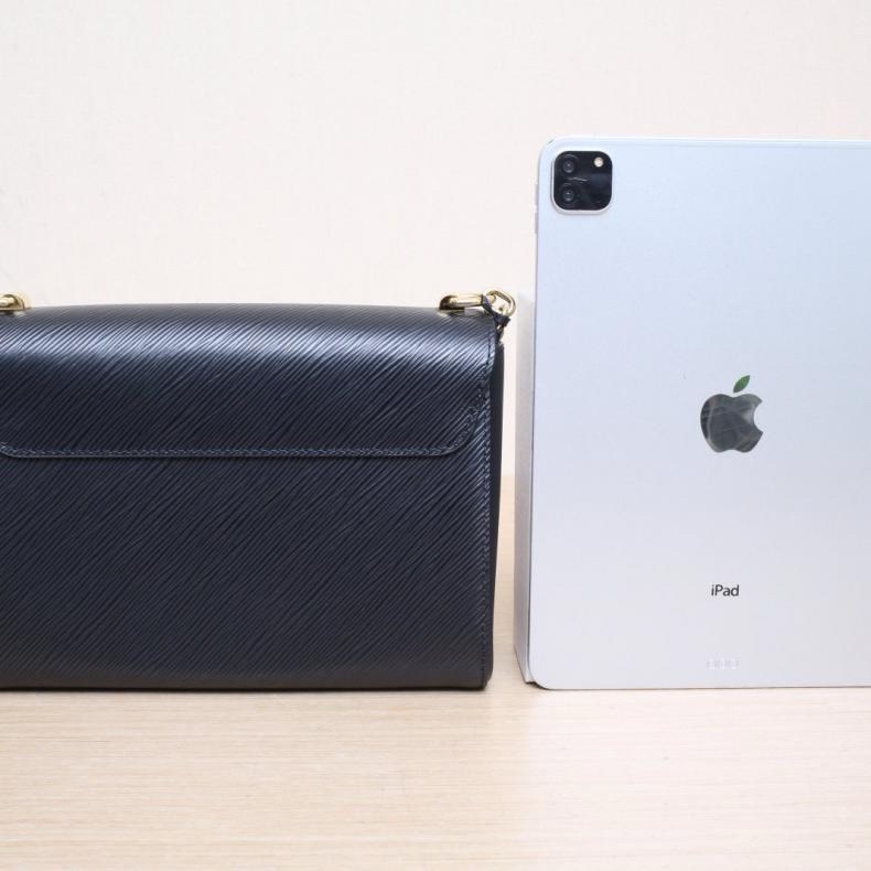 LOUIS VUITTON(路易威登) TWIST 中號 23 黑色 EPI水波紋牛皮 金扣 晶片-2