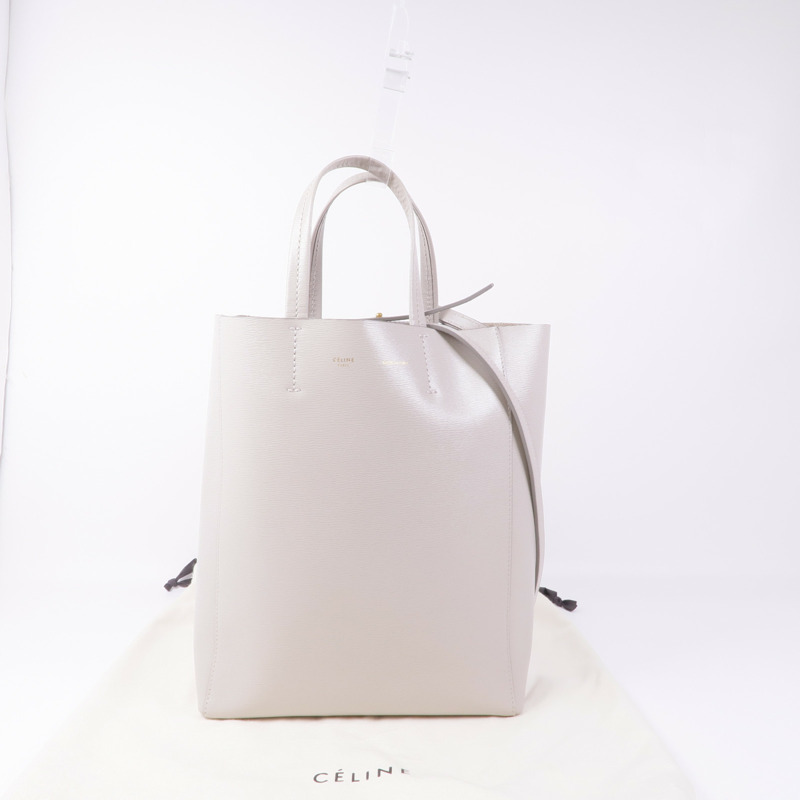 CELINE 牛皮皮革Vertical Cabas金扣手挽肩背兩用袋-14