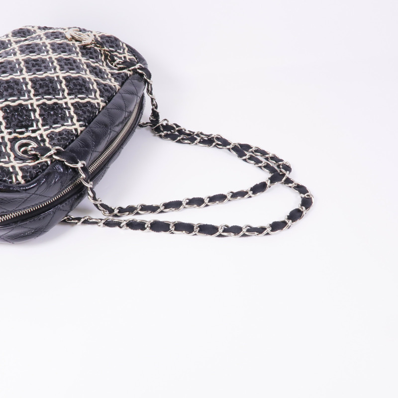 CHANEL 皮革Shoulder Bag鏈帶肩背袋-4