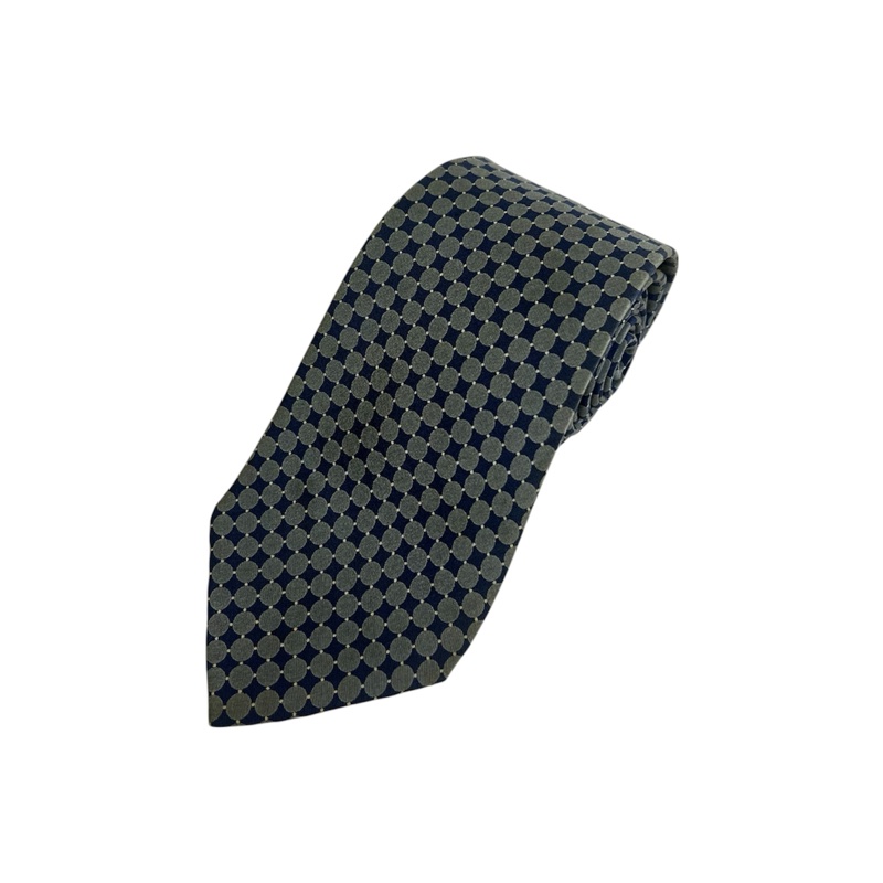 Dior 藍圓點領帶（中古）-0